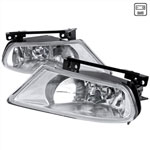 Spec-D Tuning Honda Odyssey Fog Light Kit Clear Lens With Wiring; 2005-2007