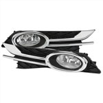 SPEC-D Tuning Honda Odyssey Clear Lens Fog Light; 2014-2015