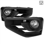 SPEC-D Tuning Nissan Pathfinder Fog Lights With Clear Lens; 2017-2019