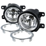 SPEC-D Tuning Honda Pilot Oem Style Fog Lights Clear; 2012-2014