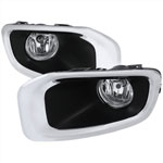 SPEC-D Tuning Jeep Renegade Fog Light Clear; 2015-2017