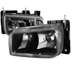 Spec-D Tuning Cadillac Escalade Euro Headlights Black Housing