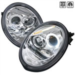 Spec-D Vw Beetle Projector Headlights; 1998-2005