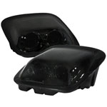 SPEC-D Tuning Chevrolet Corvette Projector Headlight - Smoke; 1997-2004