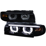 Spec-D Tuning Bmw E87 Projector Headlights Chrome Housing Smoke Lens