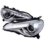 Spec-D Tuning Scion Frs Projector Headlight Housing With Led; 2012-2014