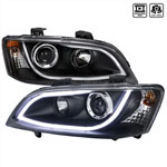 Spec-D Tuning Pontiac G8 Projector Headlight - Black; 2008-2009