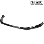 SPEC-D Tuning Volkswagen Golf Front Bumper Lip - Glossy Black