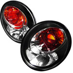 Spec-D Tuning Volkswagen Beetle Euro Tailights Black Housing