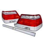 Spec-D Tuning Mercedes Benz W140 Tail Light Red Smoke