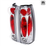 Spec-D Tuning Chevrolet C10 Altezza Tail Light Chrome; 1988-1998