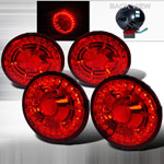 Spec-D Corvette Led Taillights - (Lt-Cvet05rled-Ks); 2005-2009