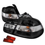 Spec-D Tuning Bmw E46 3 Series Altezza Tail Light Chrome 2 Door; 2000-2003