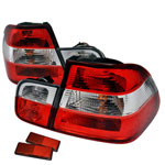 Spec-D Tuning Bmw E46 3 Series Altezza Tail Light Red Clear 4 Door; 1999-2001