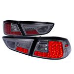 Spec-D Mitsubishi Lancer Led Taillights (Lt-Lan08gled-Op); 2008-2010