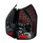 Spec-D Tuning Dodge Magnum Led Tail Lights Smoke; 2005-2008