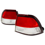 Spec-D Nissan Maxima Taillights -Red/Clr (Lt-Max97rpw-Ks); 1997-1999