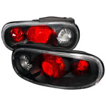 Spec-D Mazda Miata Taillights Black (Lt-Mia90jm-Ks); 1990-1997