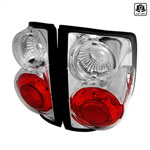 Spec-D Tuning Chevrolet S10 Altezza Tail Light Chrome; 1994-2001