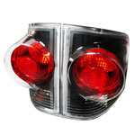 Spec-D Tuning Chevrolet S10 Altezza Tail Lights Black; 1994-2004