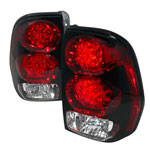 Spec-D Trailblazer Led Taillights (Lt-Tblz02rled-Ks); 2002-2007