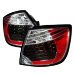 Spec-D Scion Tc Led Taillights - Black (Lt-Tc04jmled-Dp); 2004-2006