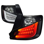 Spec-D Tuning Scion Tc Led Tail Lights Black Housing; 2011-2011