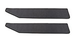 Lund 78-79 Ford Bronco (2Dr 2WD/4WD) Pro-Line Full Flr. Replacement Carpet - Charcoal (2 Pc.); 1978-1979