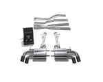 ARMYTRIX Stainless Steel Valvetronic Exhaust System Lexus LC500 5.0L V8 with Quad Matte Black Tips