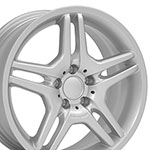 OE Wheels 18 Replica Wheel MB02 Mercedes Benz C Class Rim 18x8 Silver Wheel Mercedes-Benz E350 2006-2016