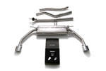 ARMYTRIX Stainless Steel Valvetronic Catback Exhaust System Mercedes-Benz X117 CLA250 2WD with Dual Chrome Silver Tips