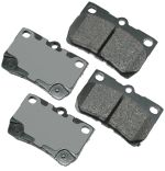 AKEBONO BRAKE CORPORATION Brake Pads Rear Lexus GS300 GS350 06-11; 2006-2011