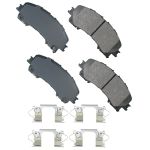 AKEBONO BRAKE CORPORATION Brake Pad Front Infiniti Q50 14-19 Q60 17-19; 2014-2019