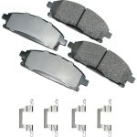 AKEBONO BRAKE CORPORATION Brake Pads Front Acura MDX 03-06 Quest 04-09; 2003-2006