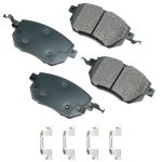 AKEBONO BRAKE CORPORATION Brake Pads Front Infiniti FX35 03-06; 2003-2006