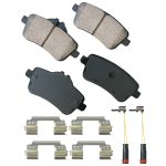 AKEBONO BRAKE CORPORATION Brake Pads Rear Mercedes CLA45 14-17 GL350 13-16