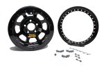 AERO RACE WHEELS 13x8 2in. 4.25 Black Beadlock