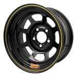 AERO RACE WHEELS 15x10 5in. 4.75 Black