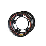 BASSETT Wheel 15in x 10in W/5 LW Black