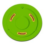 BASSETT Wheel Cover 15in Green Fluorescent