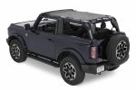 BESTOP 21- Ford Bronco Safari Access Bimini Mesh; 2021-2023