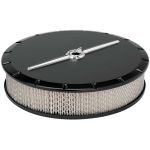 BILLET SPECIALTIES 14in Air Cleaner Strmlne Black