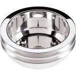 BILLET SPECIALTIES SBC 2 GRV Crank Pulley LWP Polished