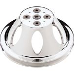 BILLET SPECIALTIES Polished SBC 1 Groove Upper Pulley