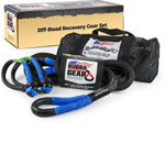 BUBBA GEAR Truck Recovery Gear Set 7/8in x 20ft Black/Blue