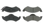 CENTRIC BRAKE PARTS Posi-Quiet Semi-Metallic Brake Pads with Hardwar; 1998-1999