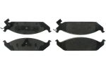 CENTRIC BRAKE PARTS Posi-Quiet Ceramic Brake Pads with Shims and Har; 1995-1997