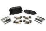 CENTRIC BRAKE PARTS Posi-Quiet Extended Wear Brake Pads with Shims a; 2005-2013