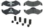 CENTRIC BRAKE PARTS Posi-Quiet Extended Wear Brake Pads with Shims a; 1998-1999