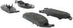 CENTRIC BRAKE PARTS Premium Semi-Metallic Br ake Pads with Shims and; 1995-2000